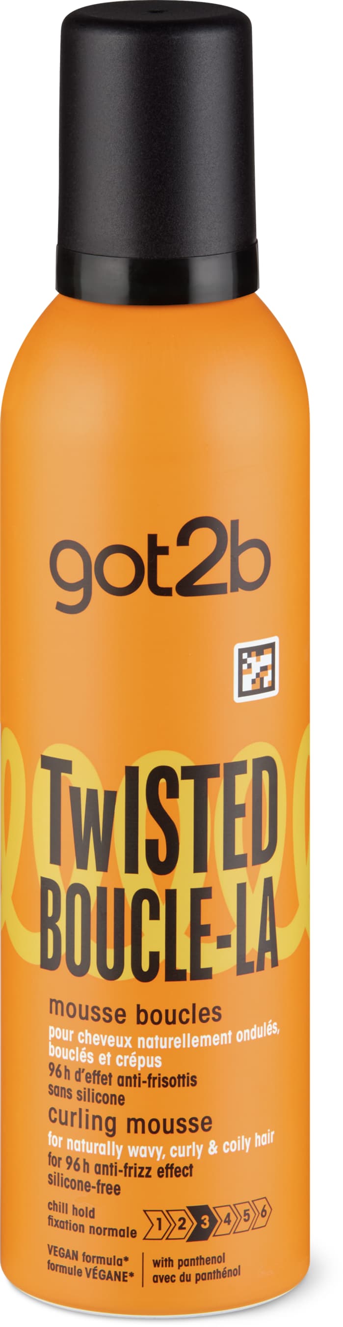 Mousse Twisted Curling tenuta media